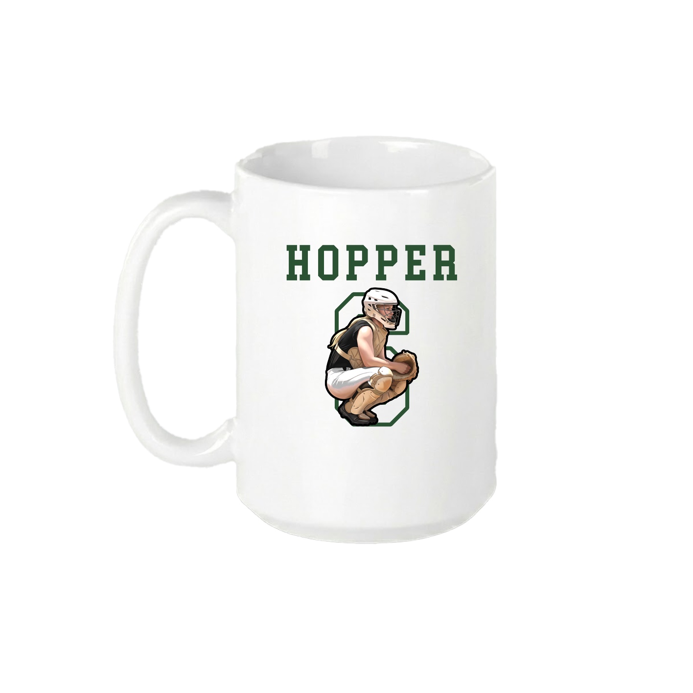 15oz Coffee Mug — Shirsey in White
