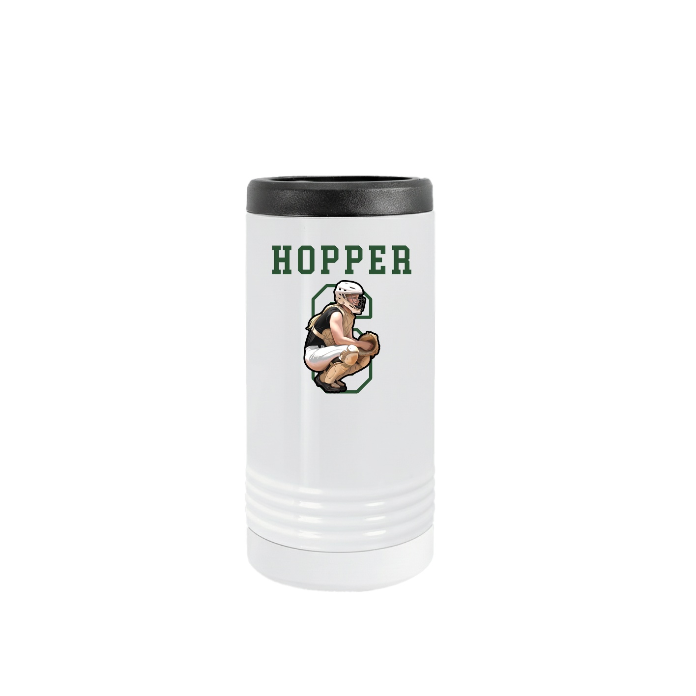 Slim Beverage Holder — Shirsey in White