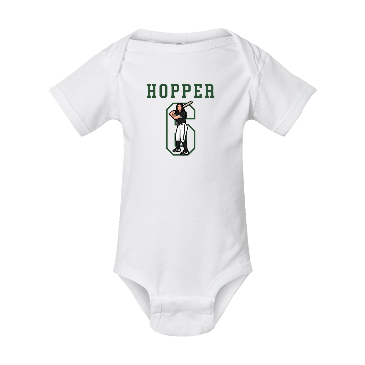 Baby Onesie — Shirsey in White