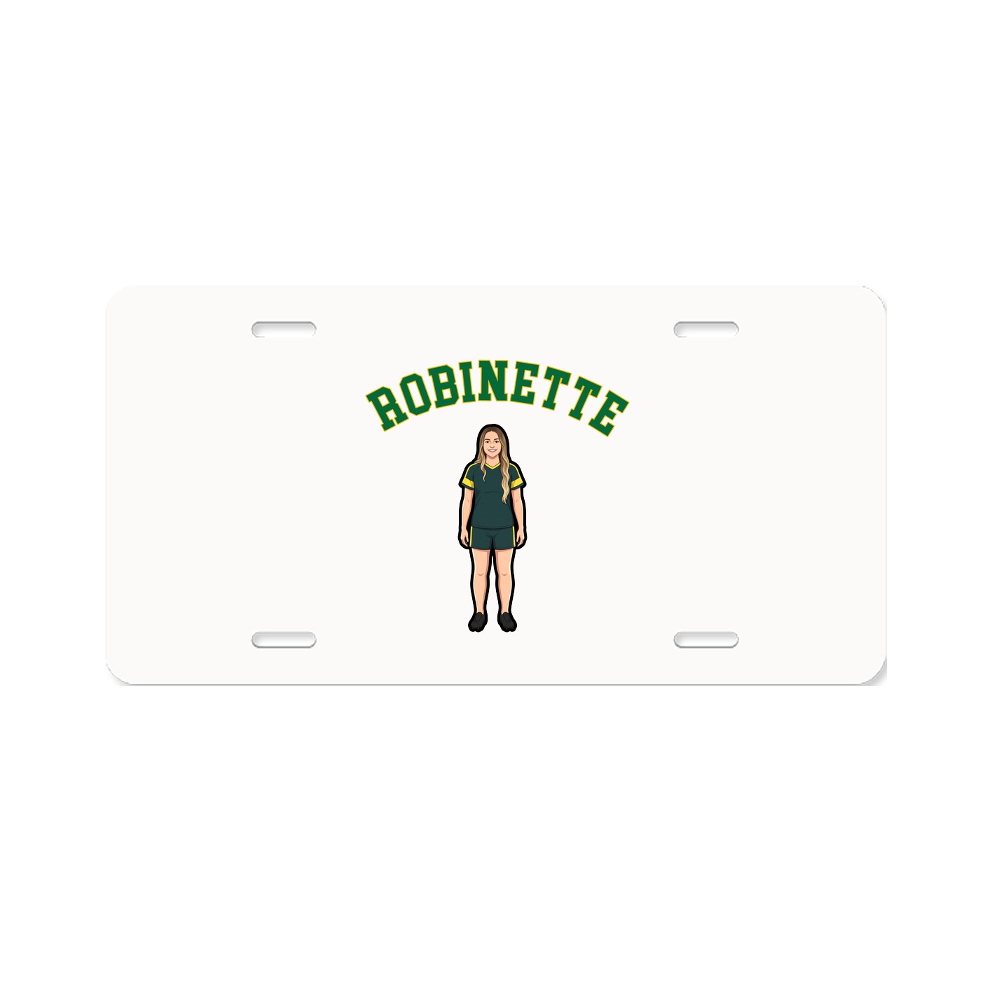 License Plate — Shirsey Arch in Classic