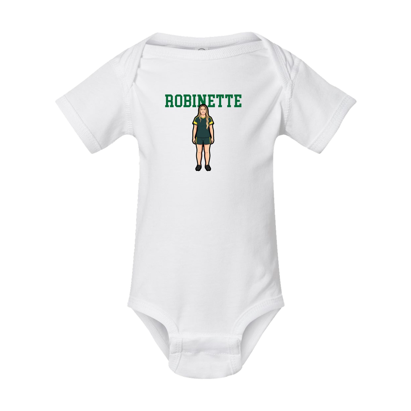 Baby Onesie — Shirsey in White