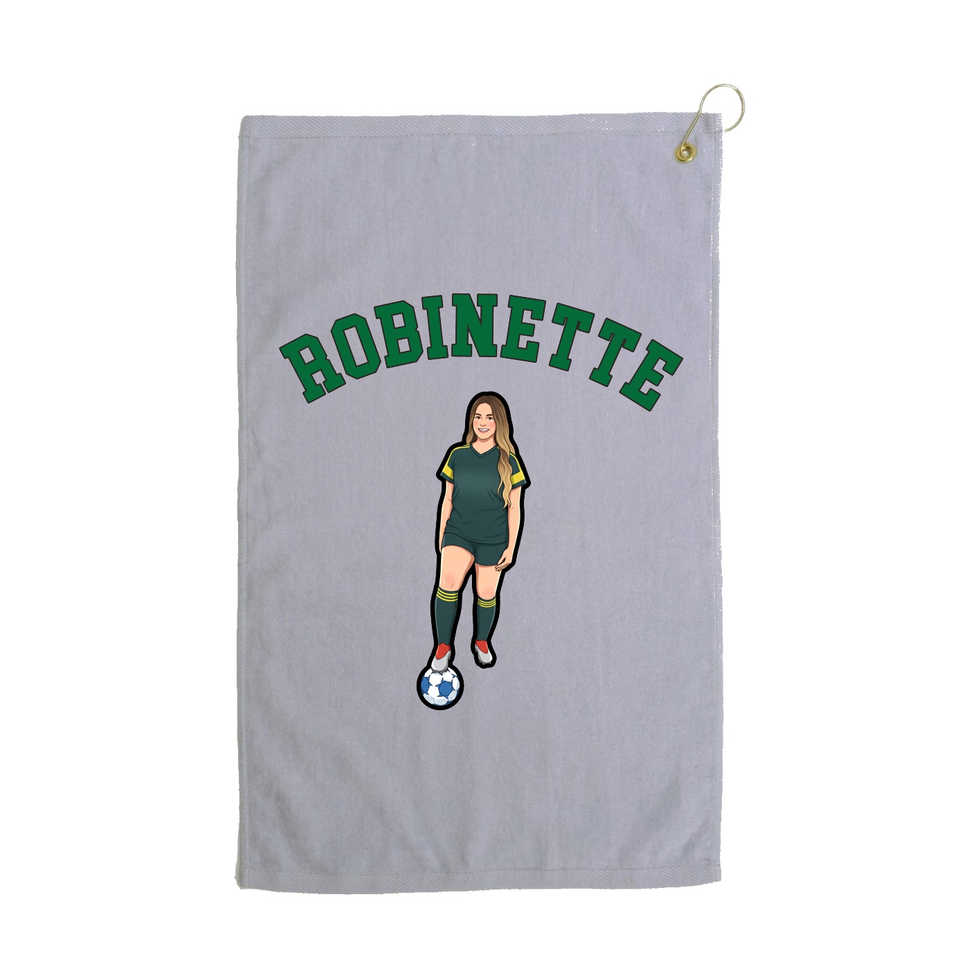 Golf Towel — Shirsey Arch in Grey