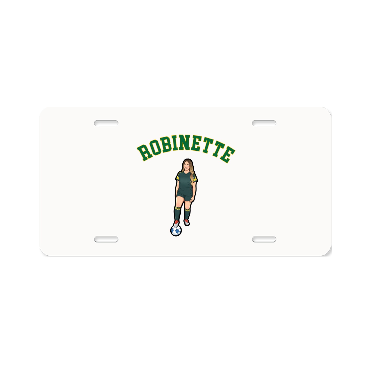 License Plate — Shirsey Arch in Classic