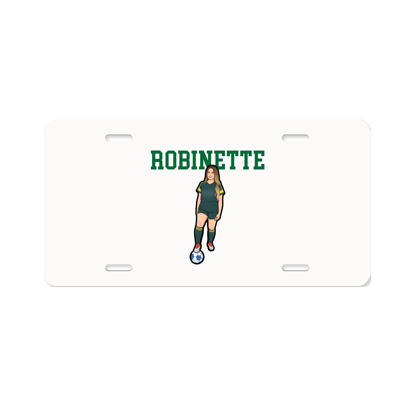 License Plate — Shirsey in Classic