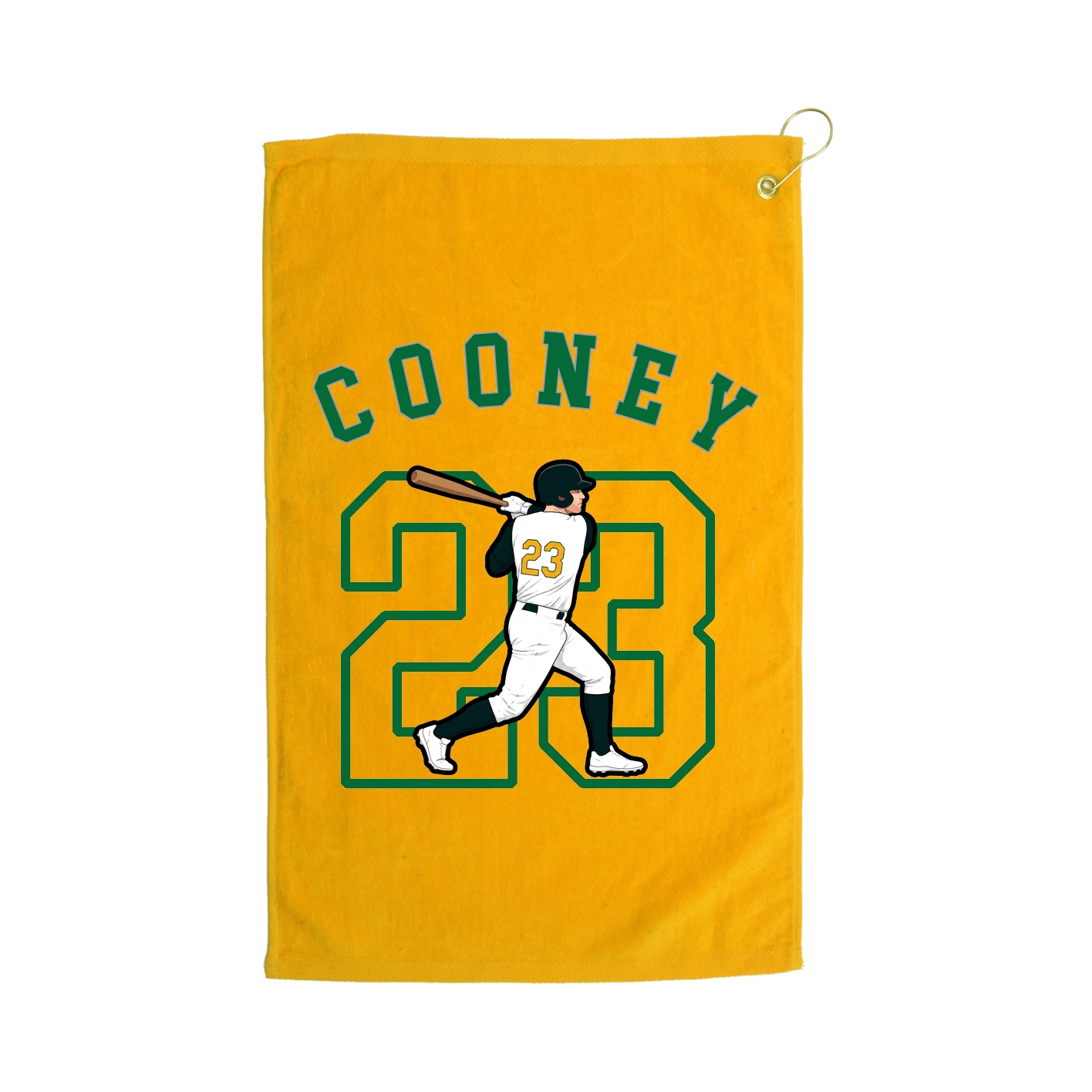 Golf Towel — Shirsey Arch in Gold