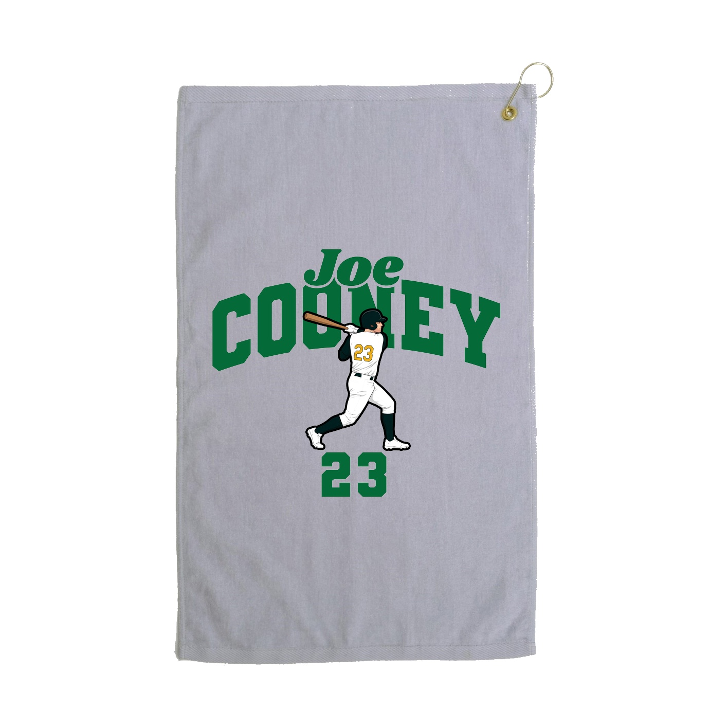 Golf Towel — Signature Arch in Grey