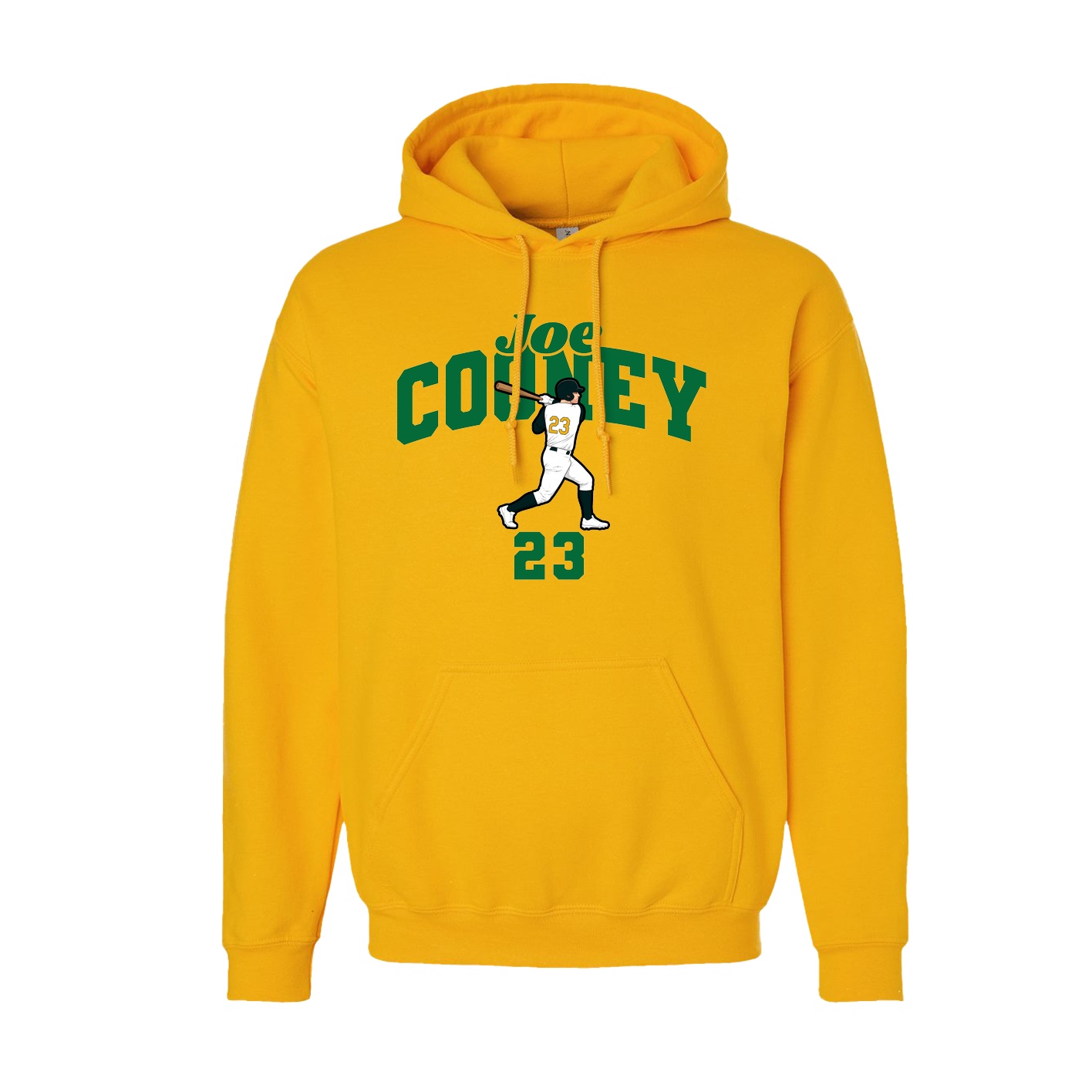 Hoodie — Signature Arch in Gold