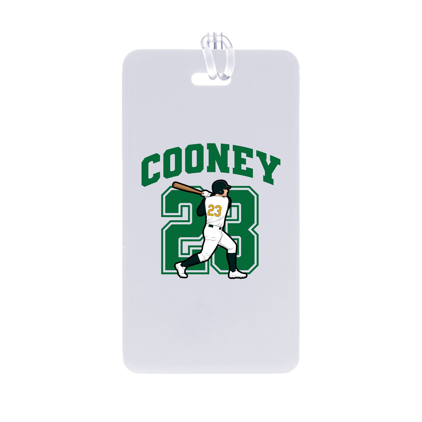 Bag Tag — Number in Classic