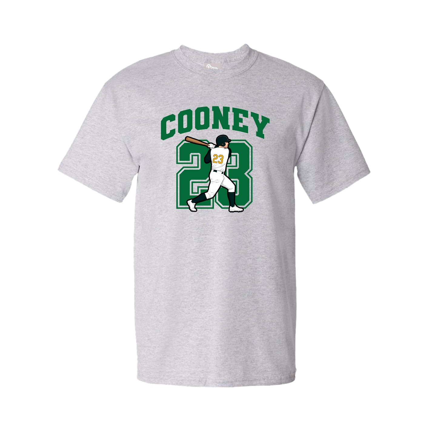 Youth Tee — Number in Grey