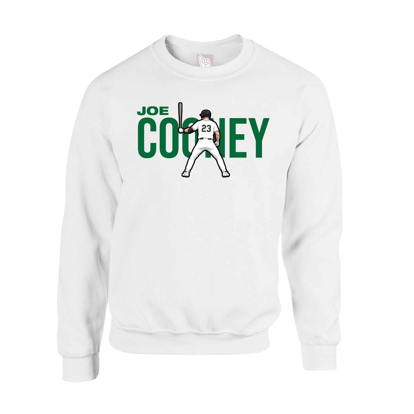 Fleece Crew — Player Name in White