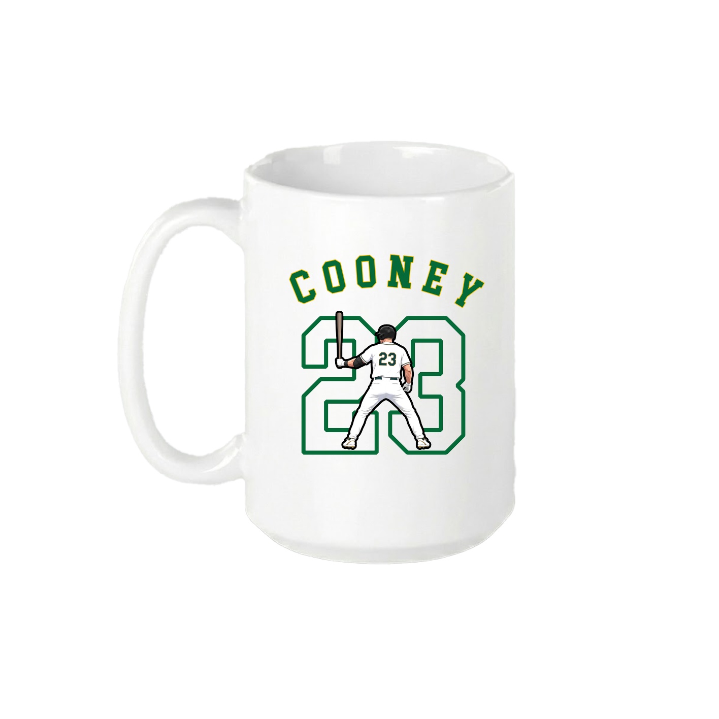 15oz Coffee Mug — Shirsey Arch in White