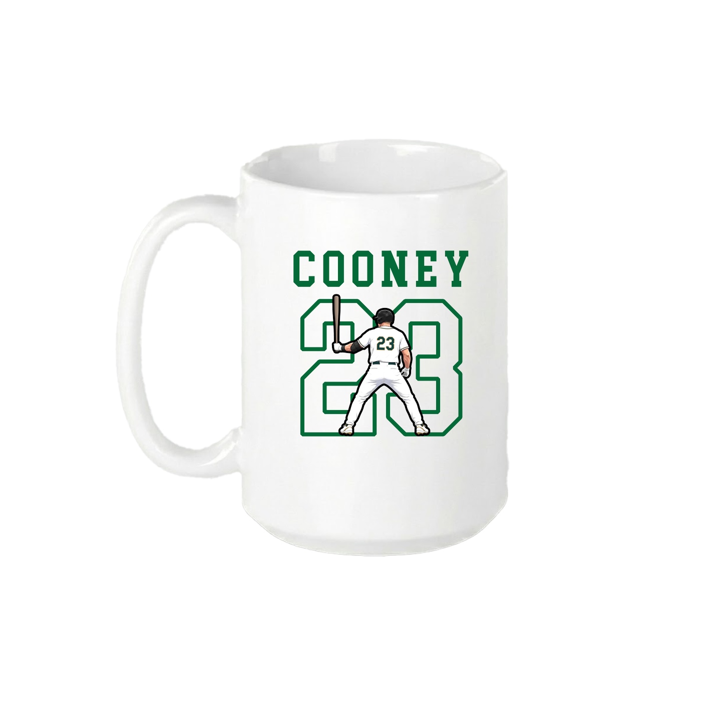 15oz Coffee Mug — Shirsey in White