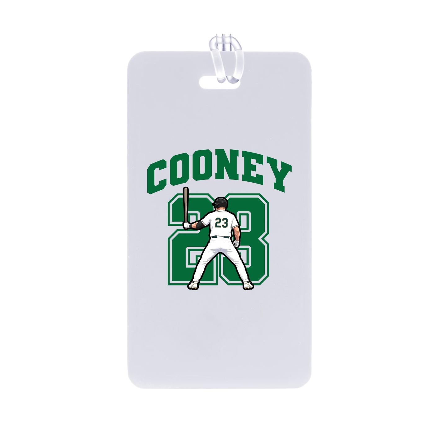 Bag Tag — Number in Classic
