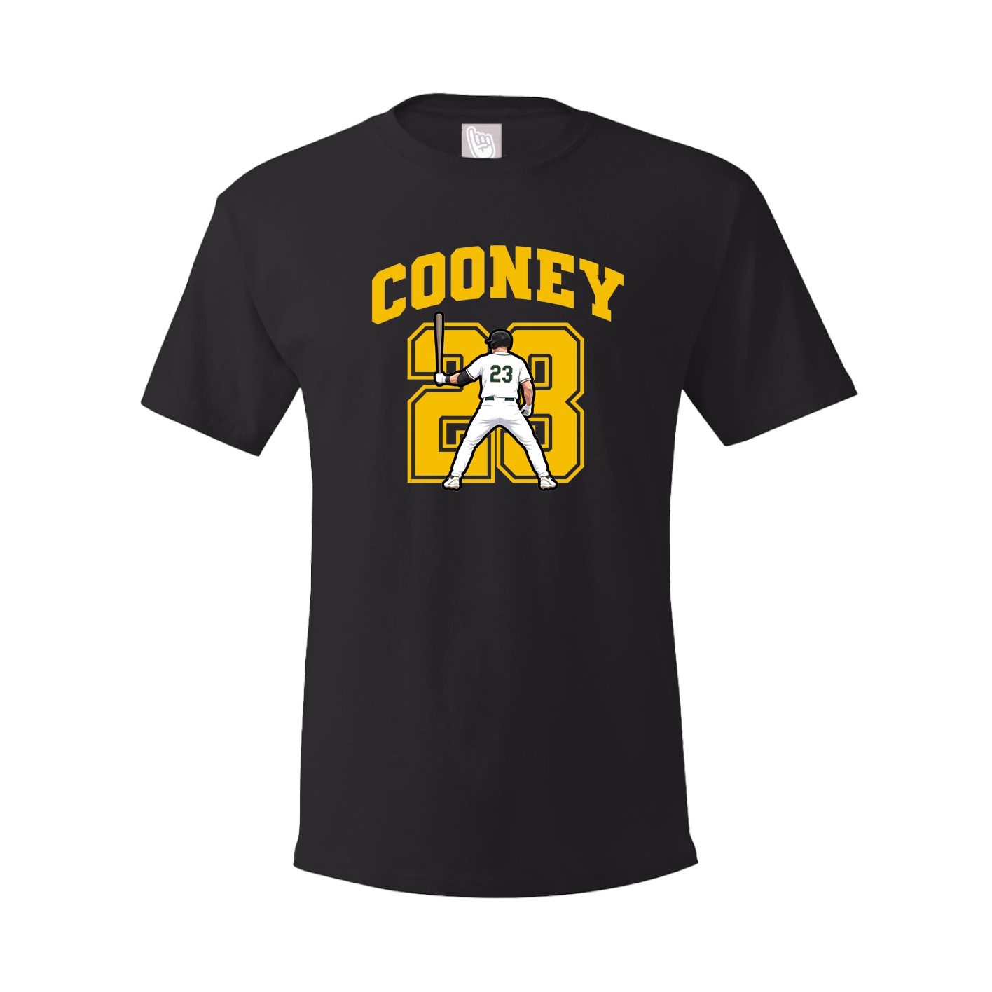 Youth Tee — Number in Black
