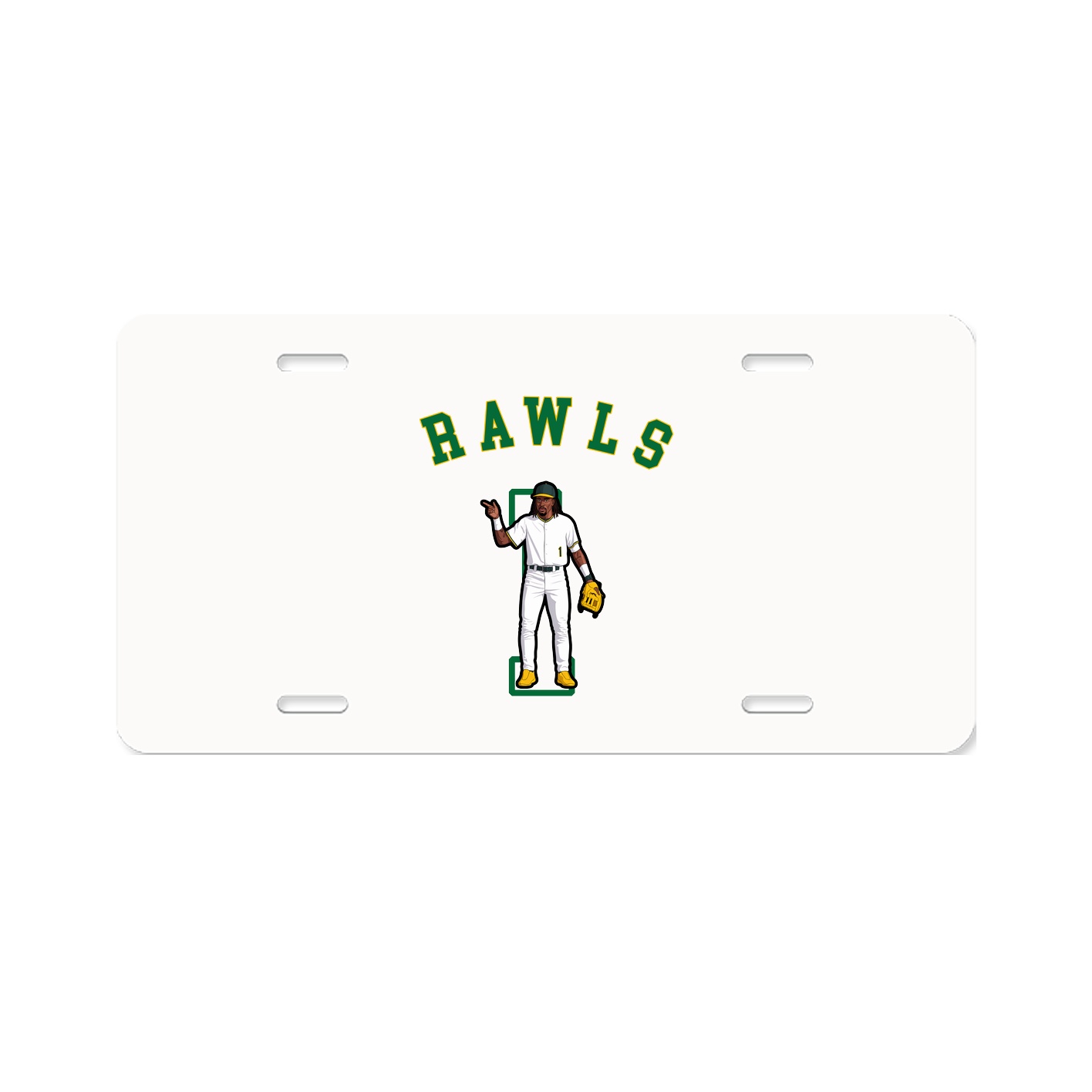 License Plate — Shirsey Arch in Classic