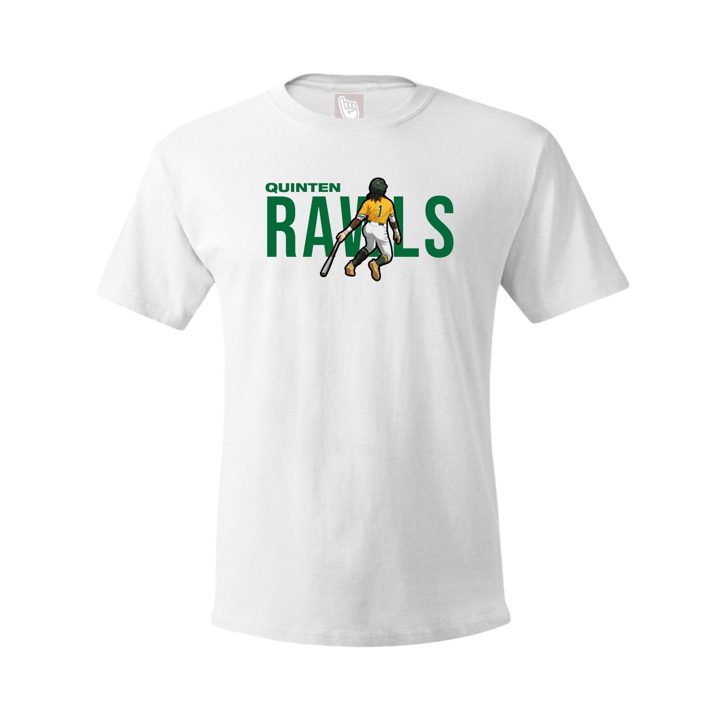 Youth Tee — Player Name in White