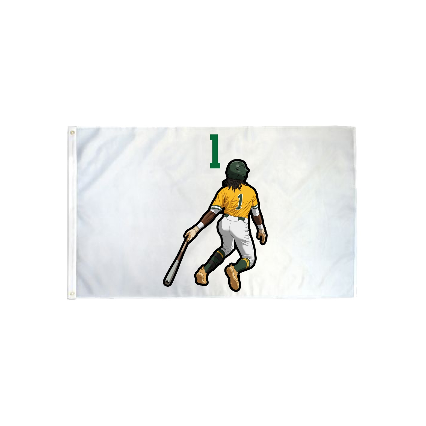 3x5 Flag — Number Top in Classic