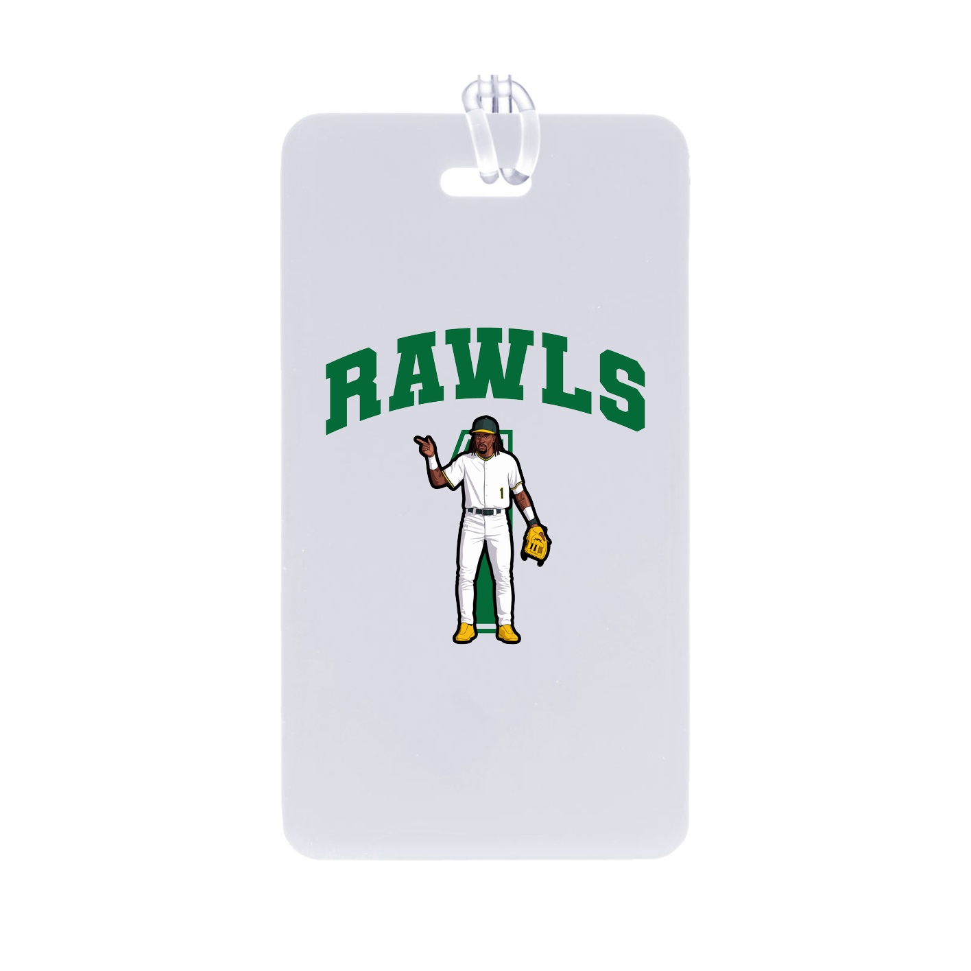 Bag Tag — Number in Classic