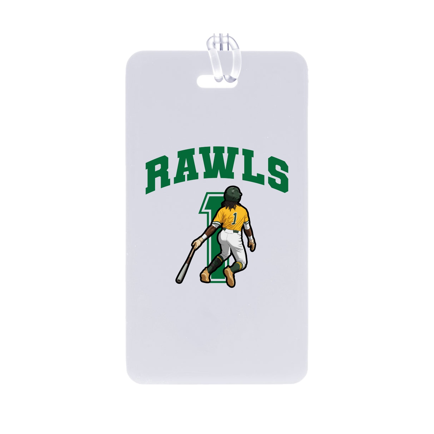 Bag Tag — Number in Classic