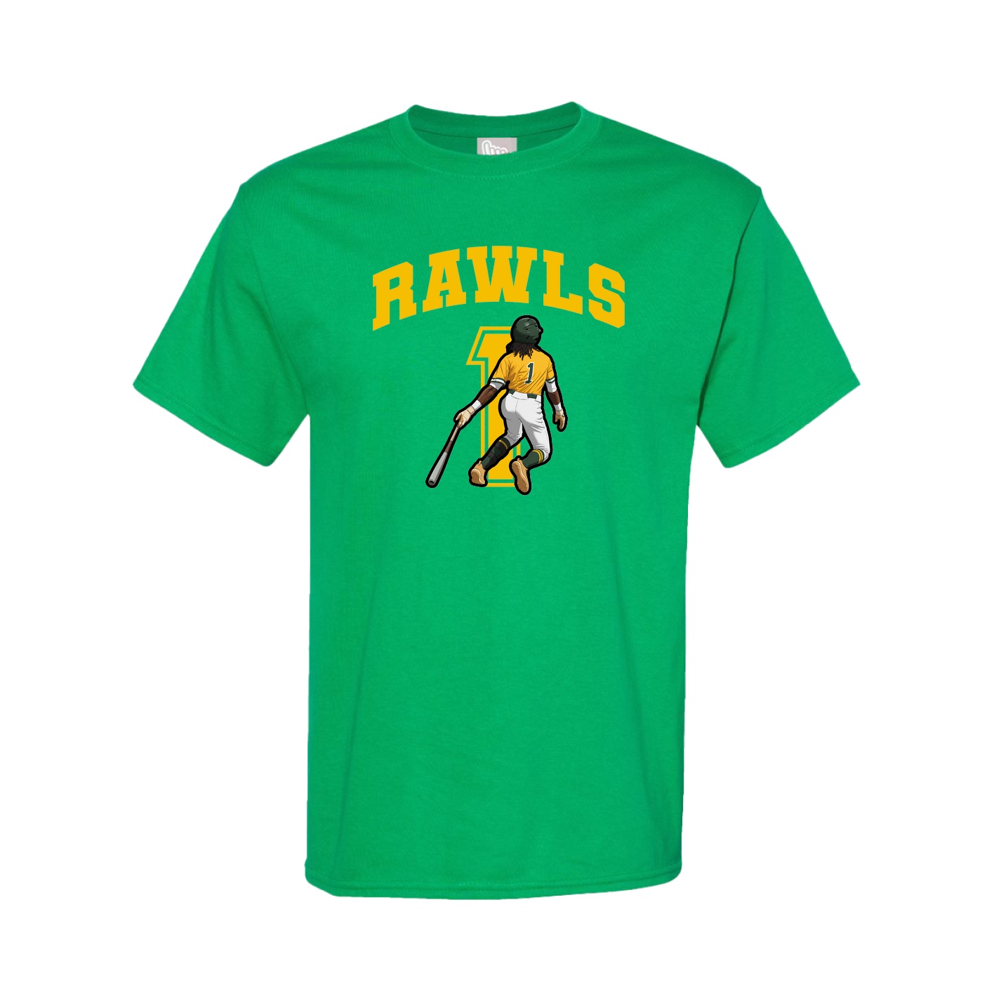 Tee — Number in Green