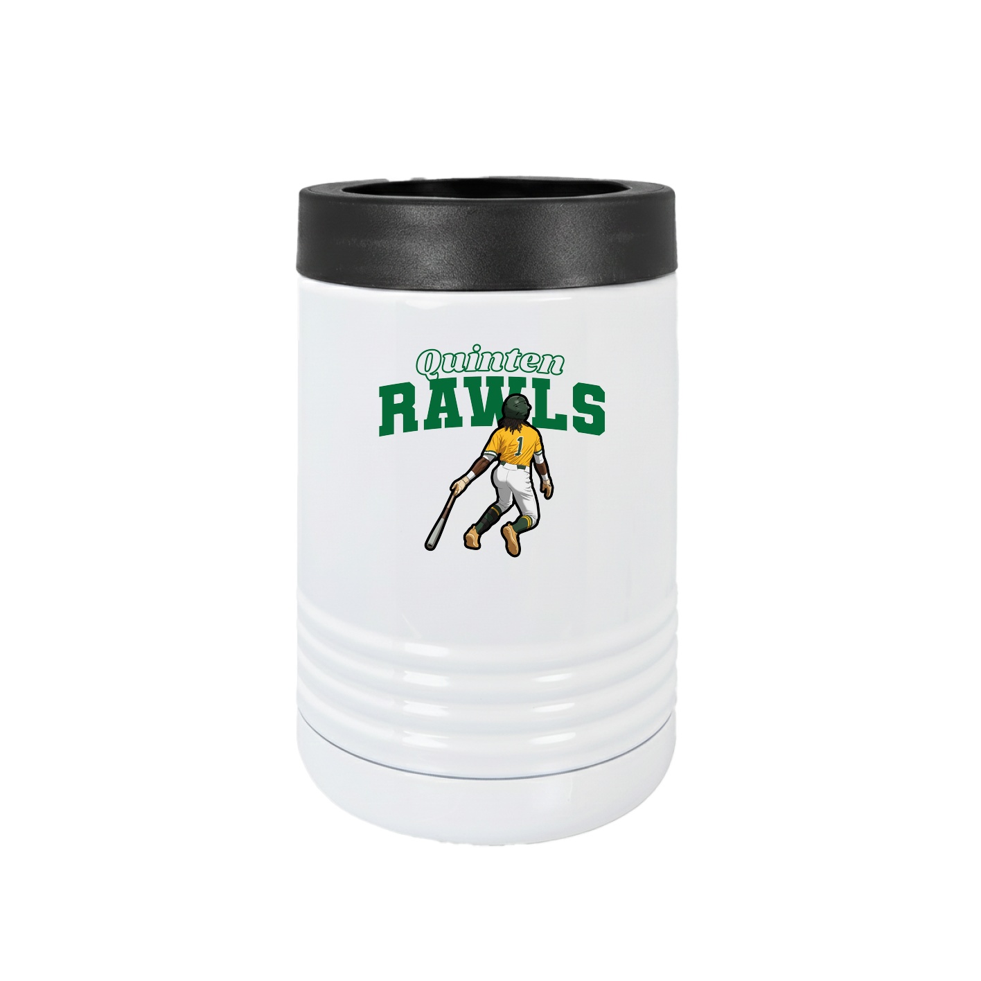 Beverage Holder — Name Arch in White