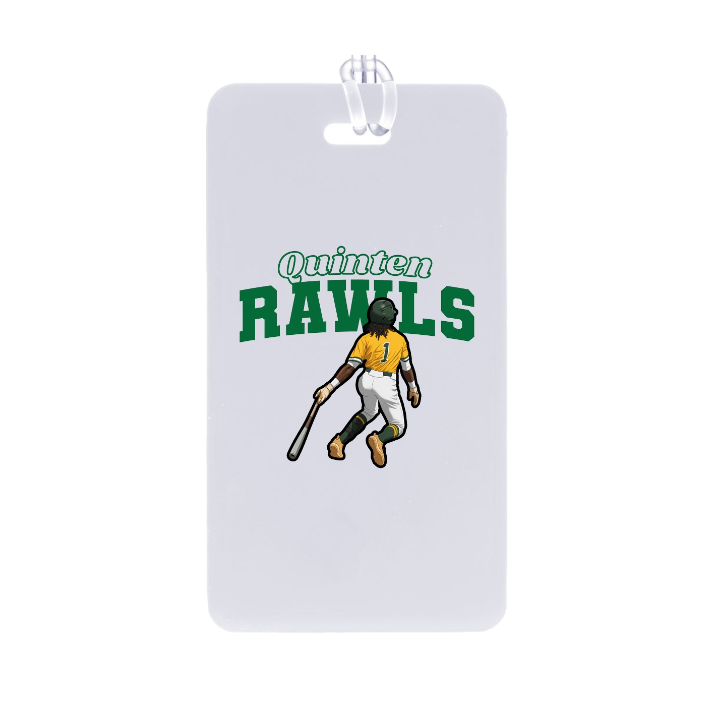 Bag Tag — Name Arch in Classic