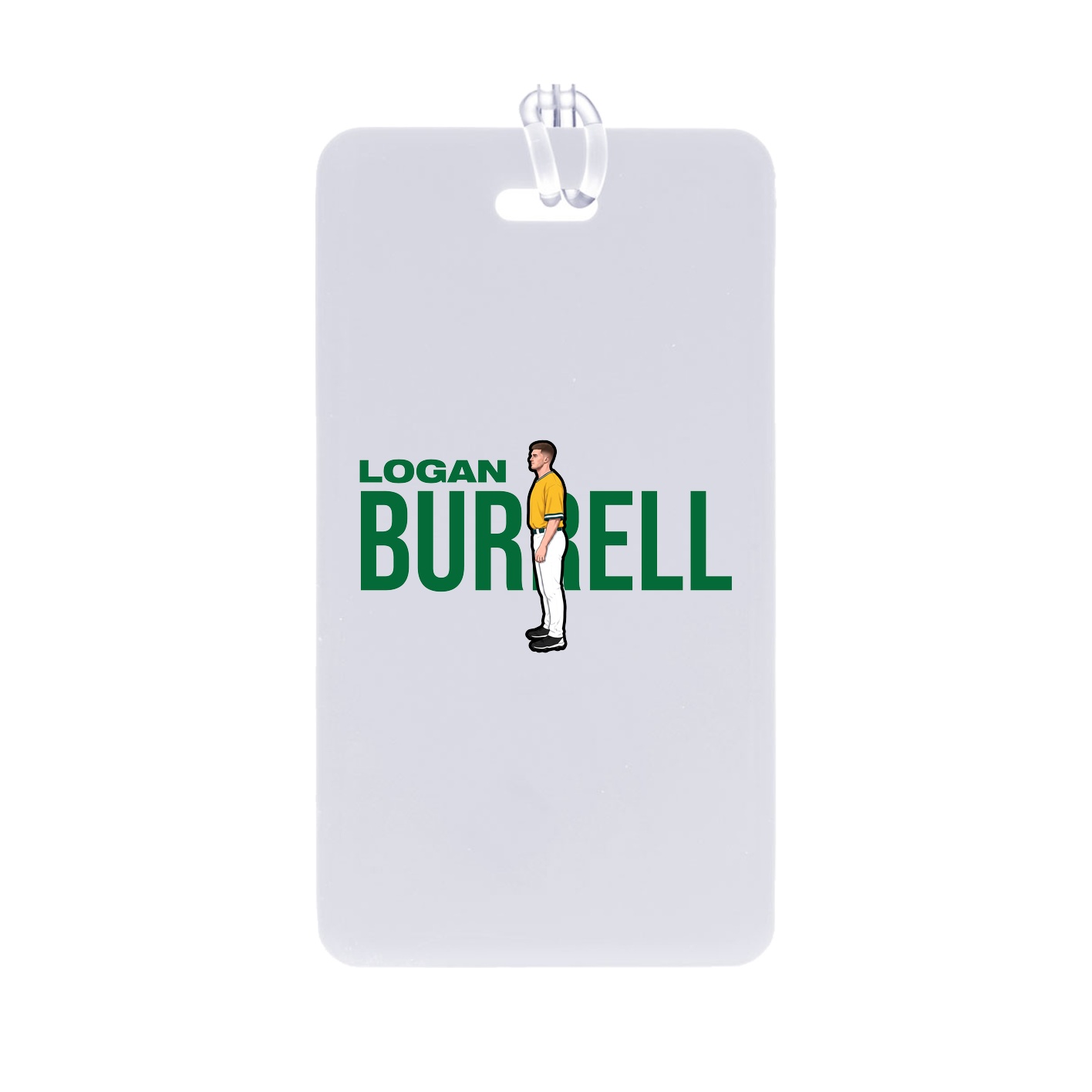 Bag Tag — Player Name in Classic
