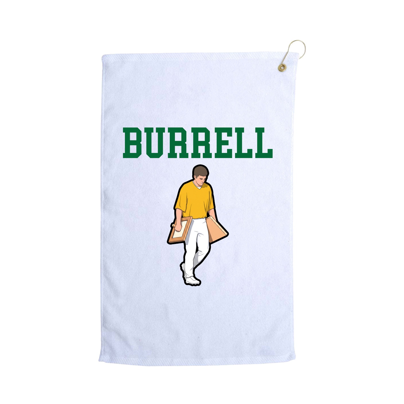 Golf Towel — Shirsey in White