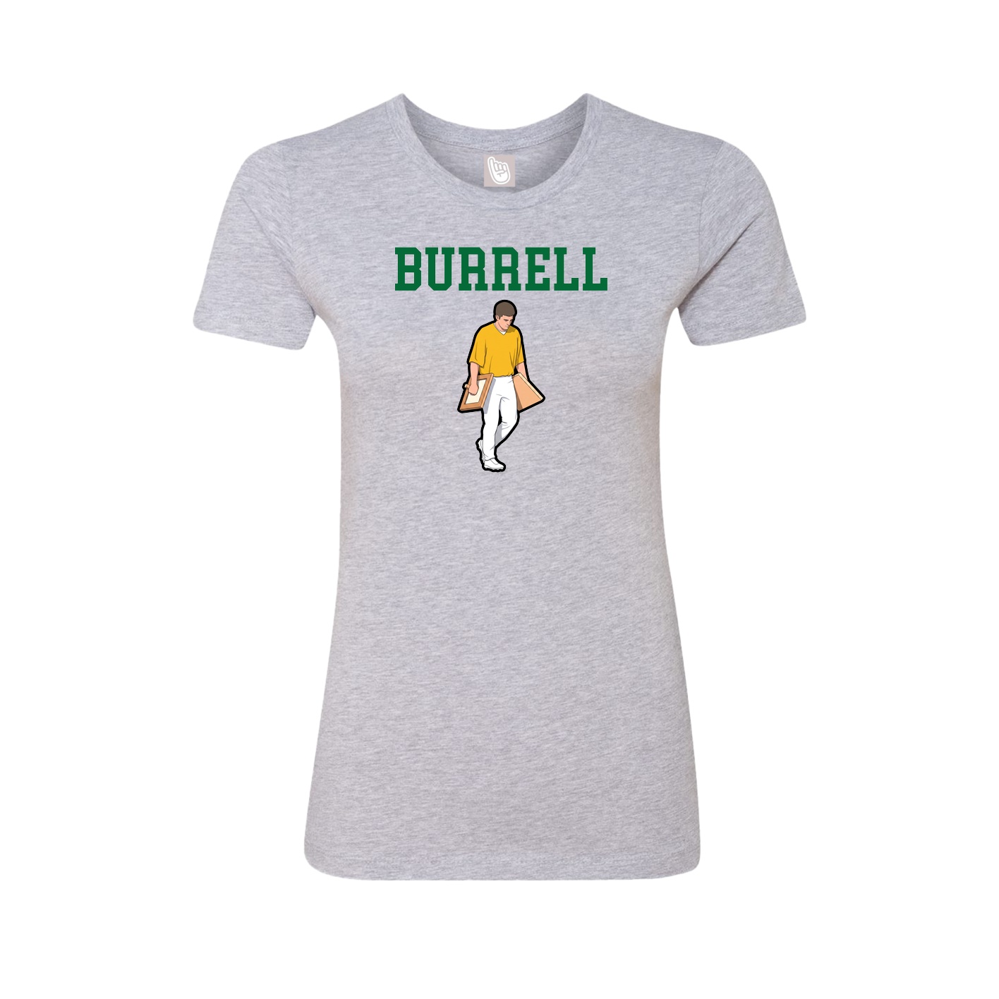 Fitted Women's Tee — Shirsey in Grey