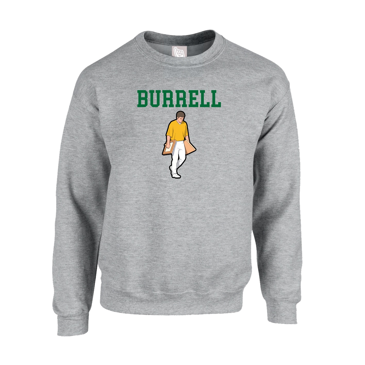 Fleece Crew — Shirsey in Grey