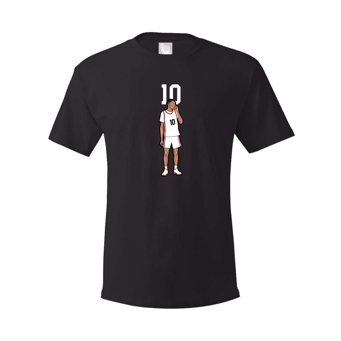 Tee — Number Top in Black