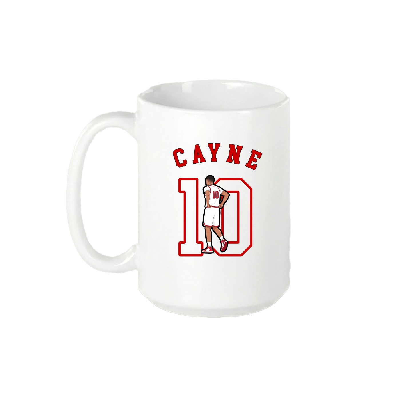15oz Coffee Mug — Shirsey Arch in White