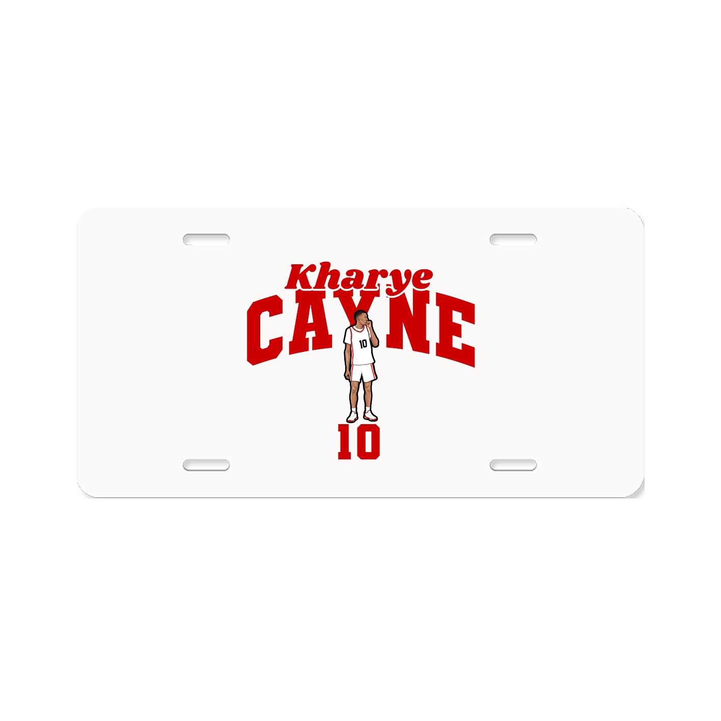 License Plate — Signature Arch in Classic
