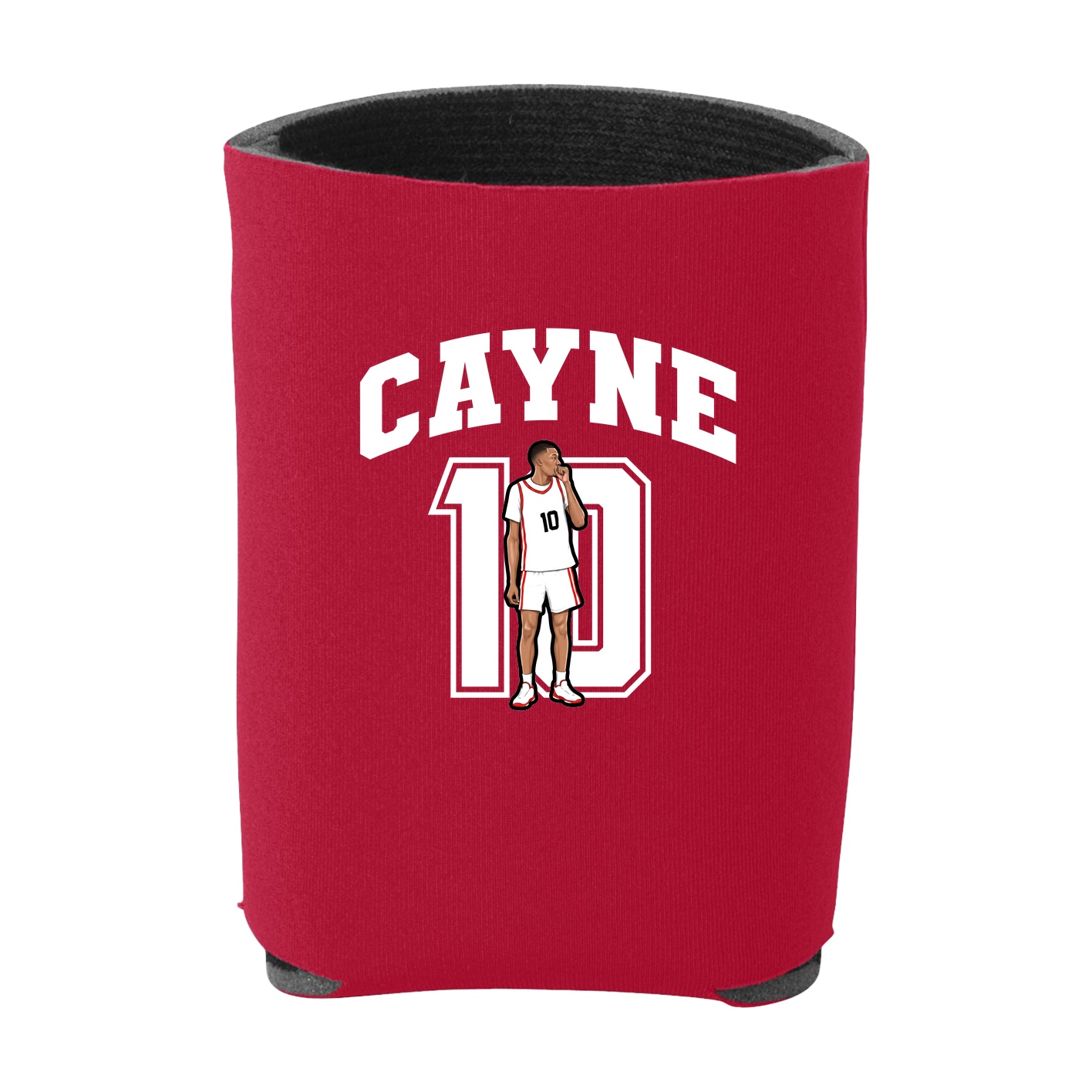 Can Holder — Number in Red