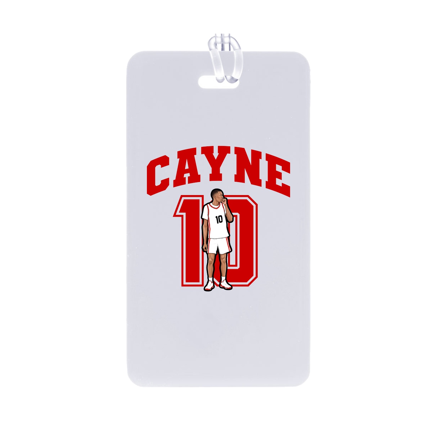Bag Tag — Number in Classic