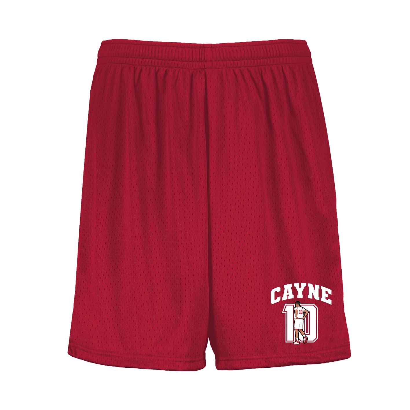 Shorts — Number in Red