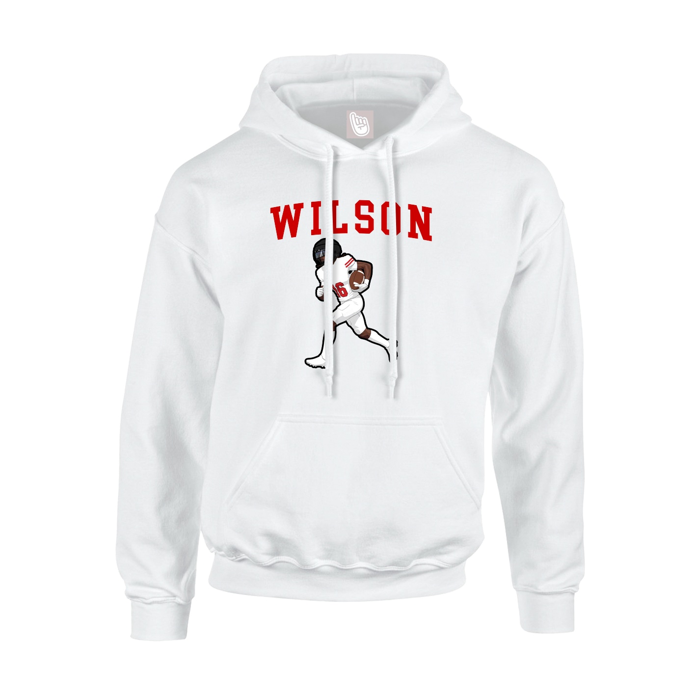 Youth Hoodie — Shirsey in White