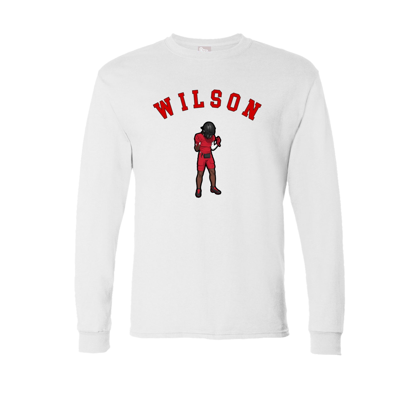 Long Sleeve Tee — Shirsey Arch in White
