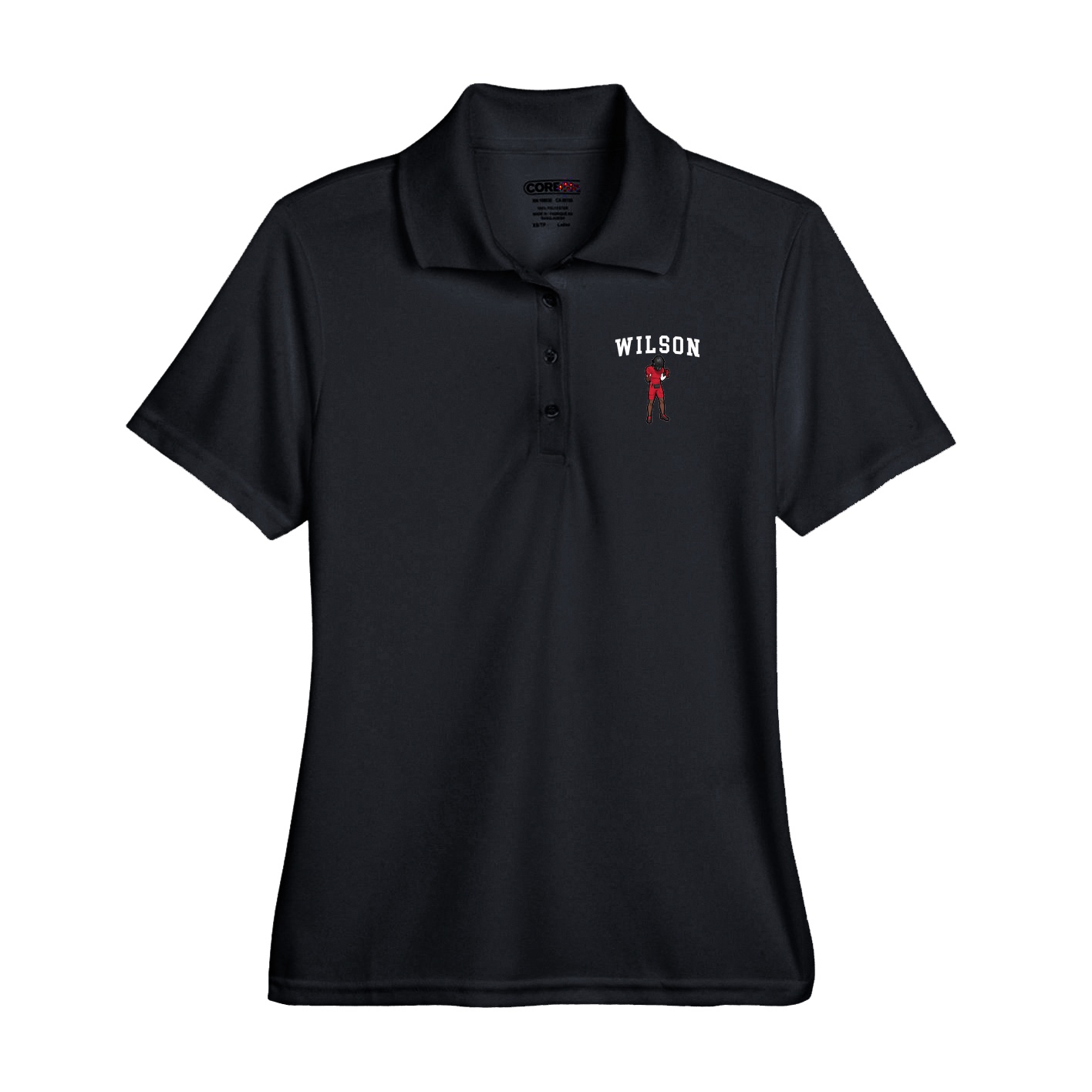 Performance Polo — Shirsey in Black