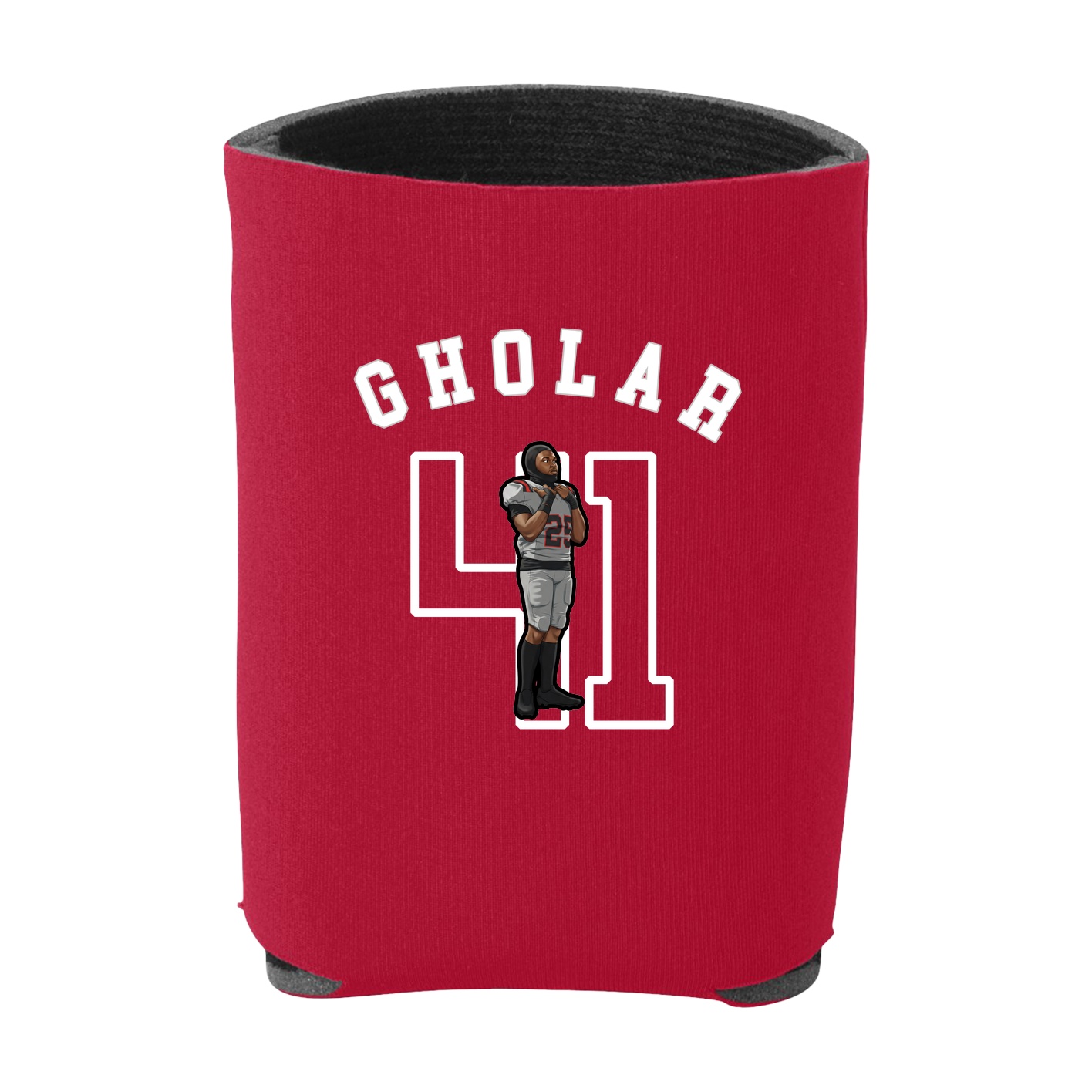 Can Holder — Shirsey Arch in Red