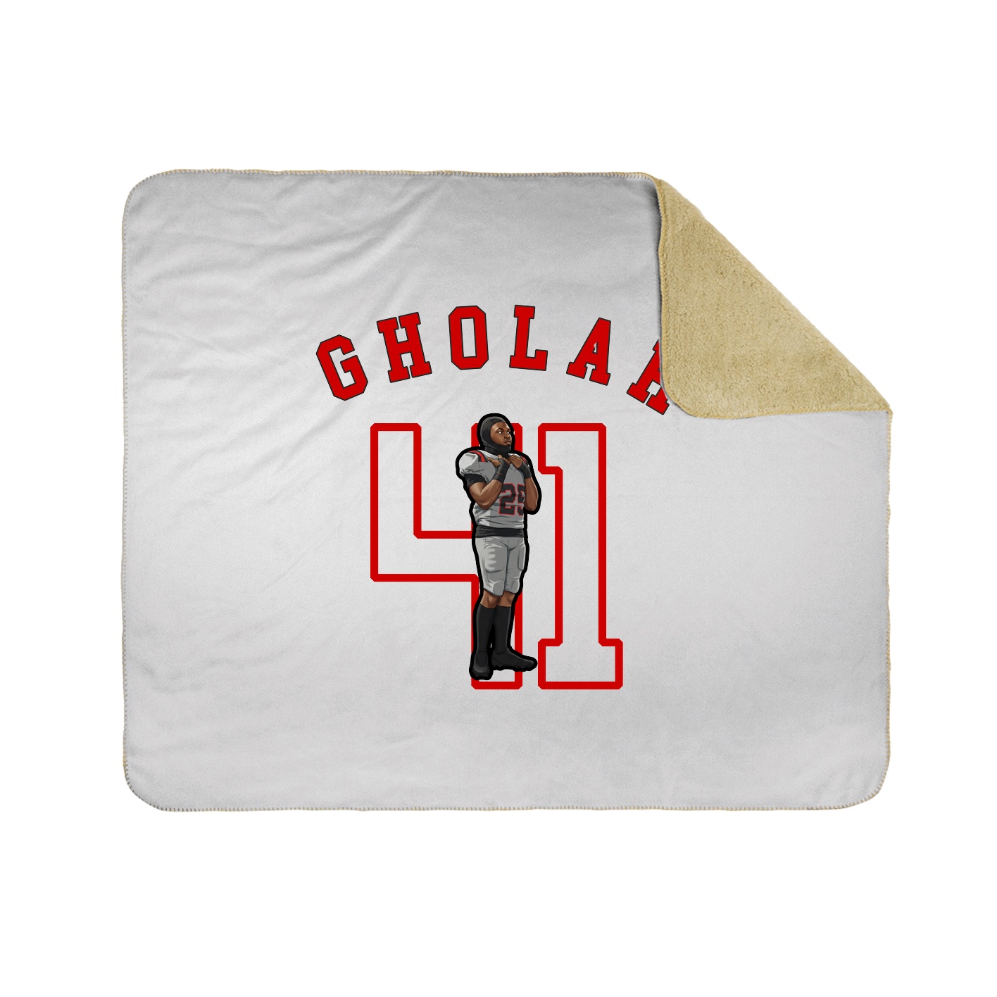 Throw Blanket — Shirsey Arch in White