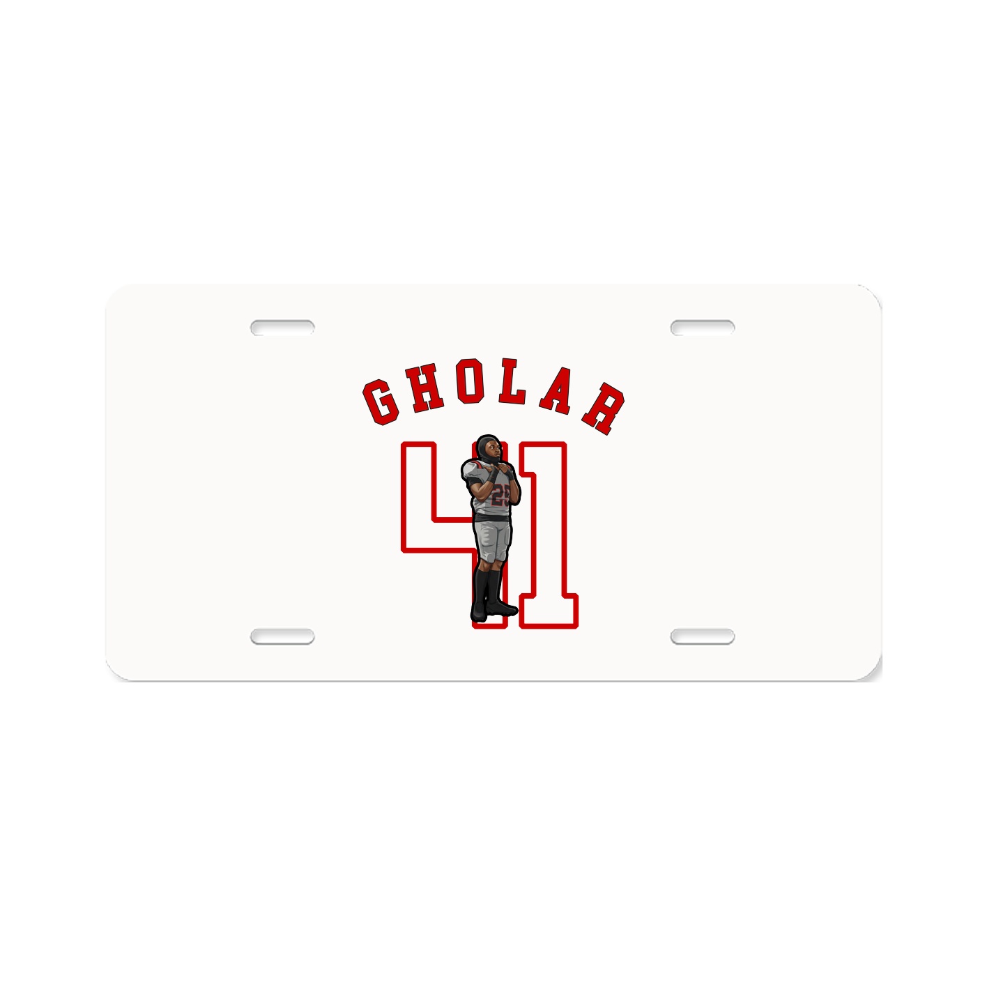 License Plate — Shirsey Arch in Classic