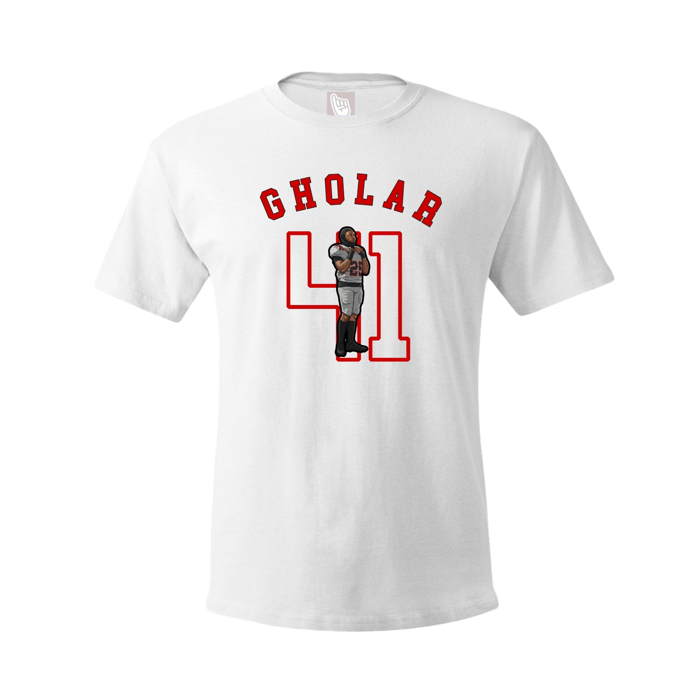Tee — Shirsey Arch in White