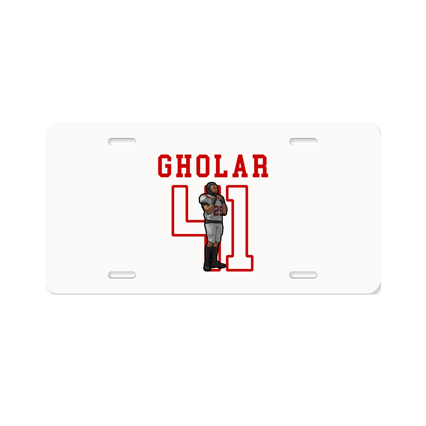 License Plate — Shirsey in Classic