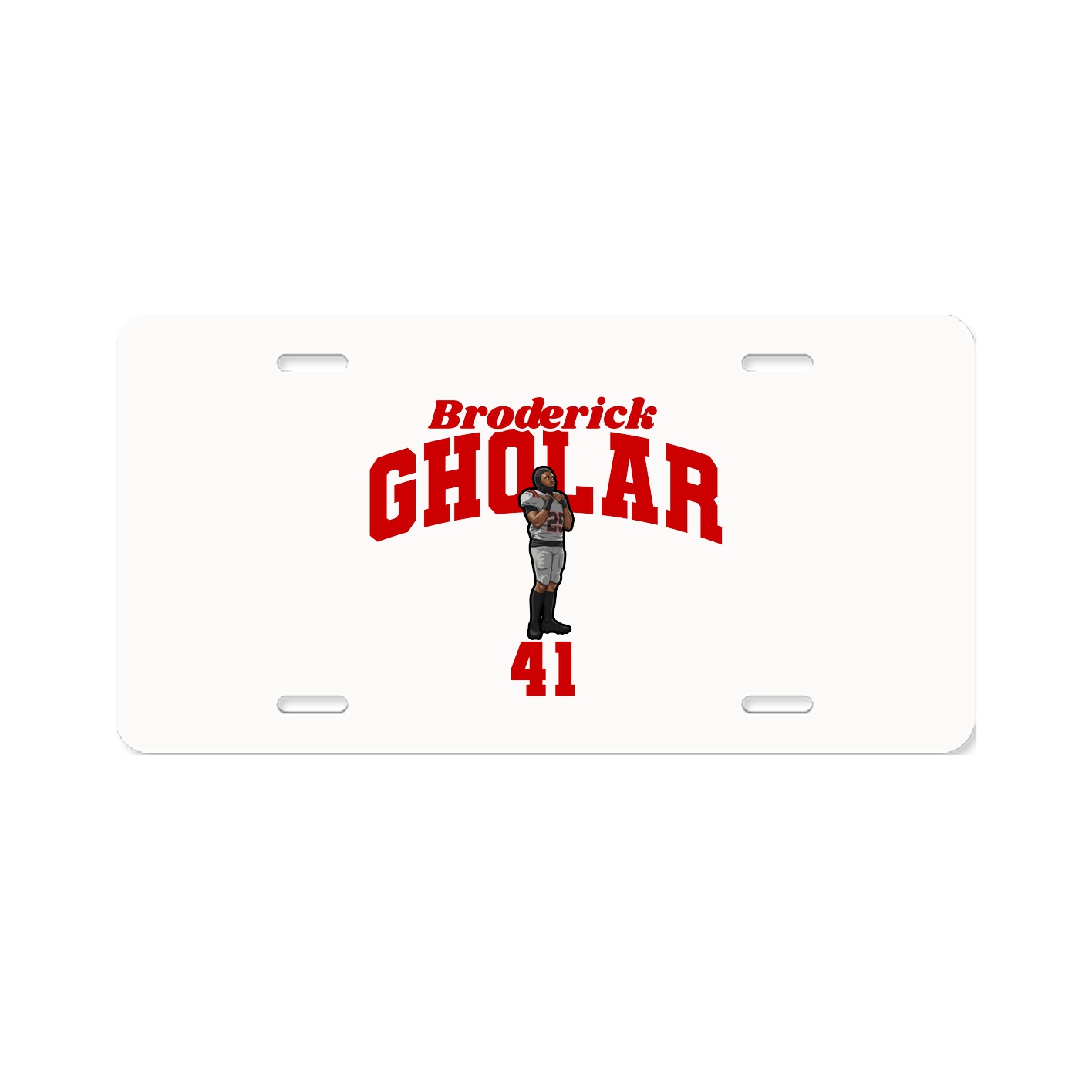 License Plate — Signature Arch in Classic