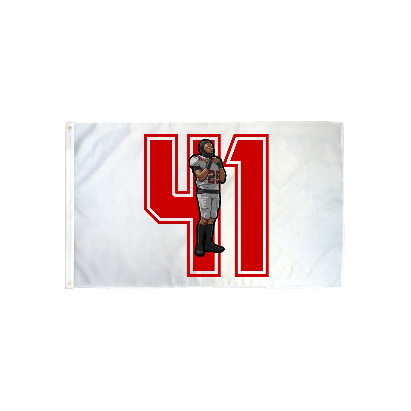3x5 Flag — Number in Classic