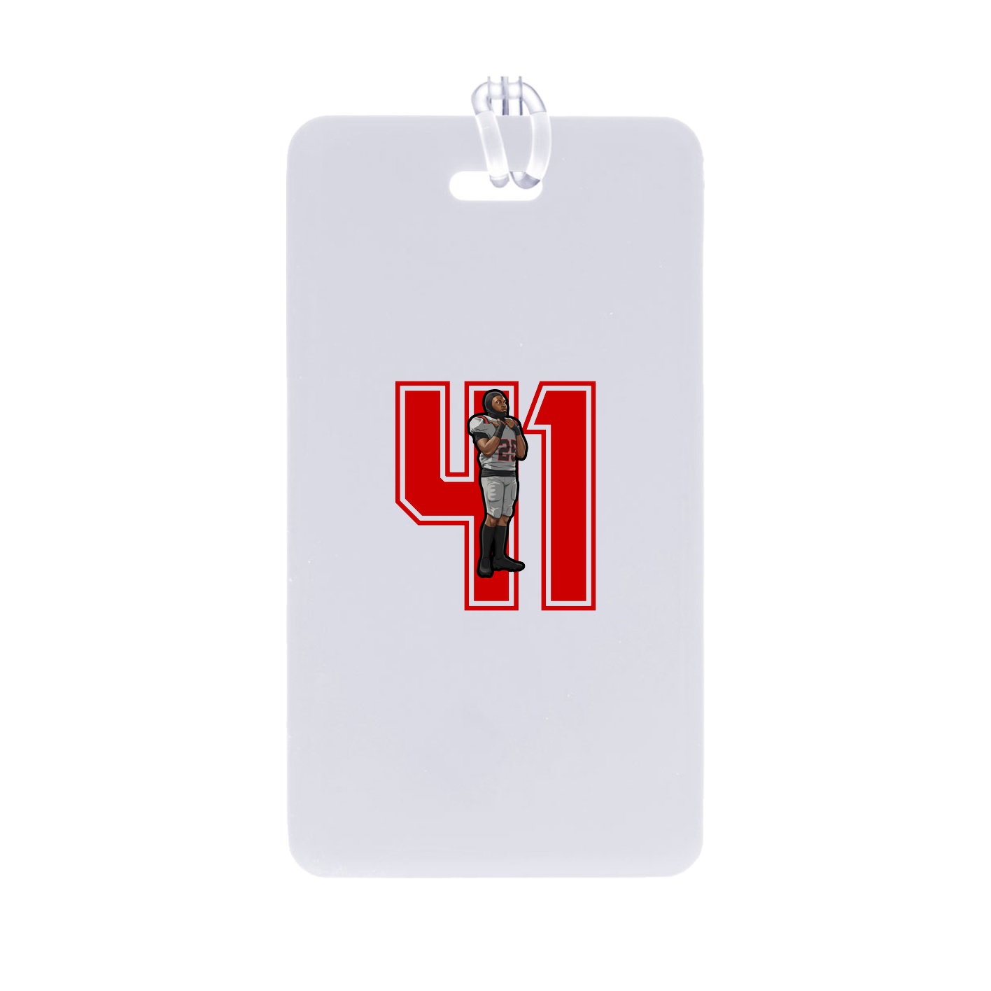 Bag Tag — Number in Classic