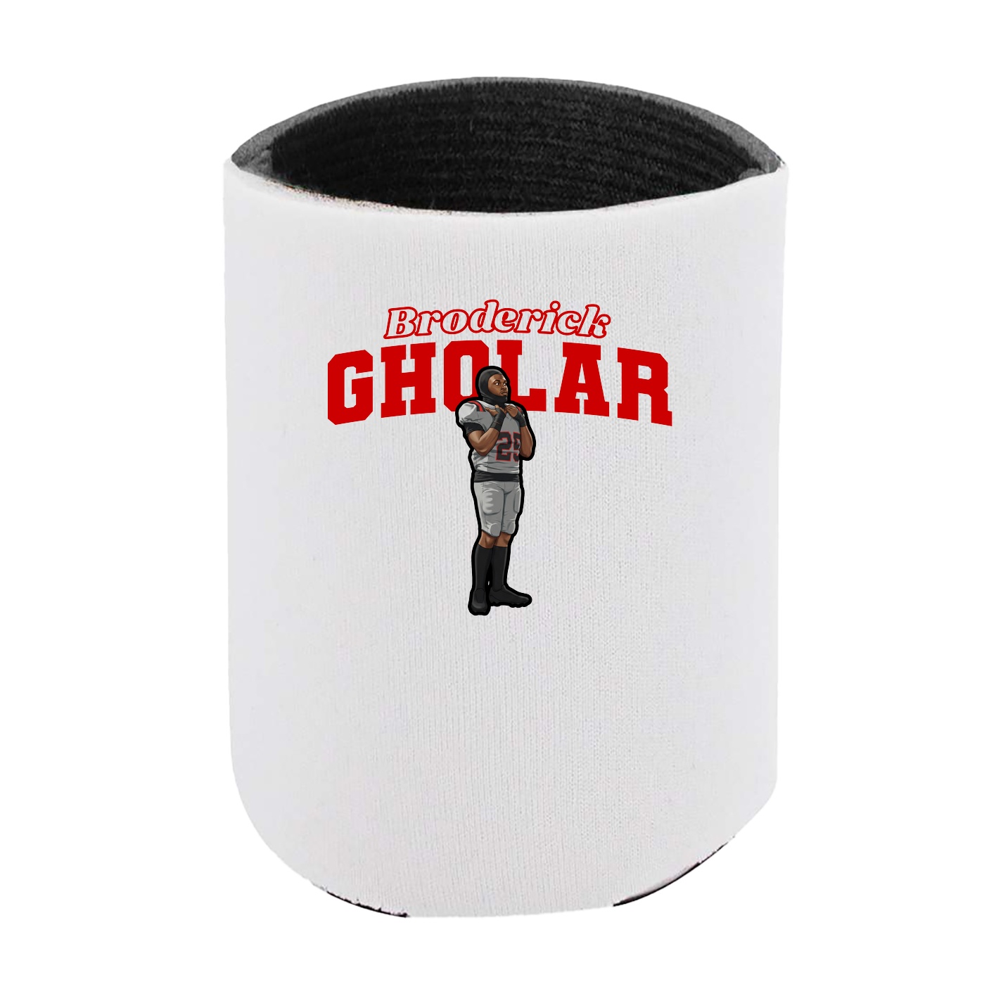Can Holder — Name Arch in White