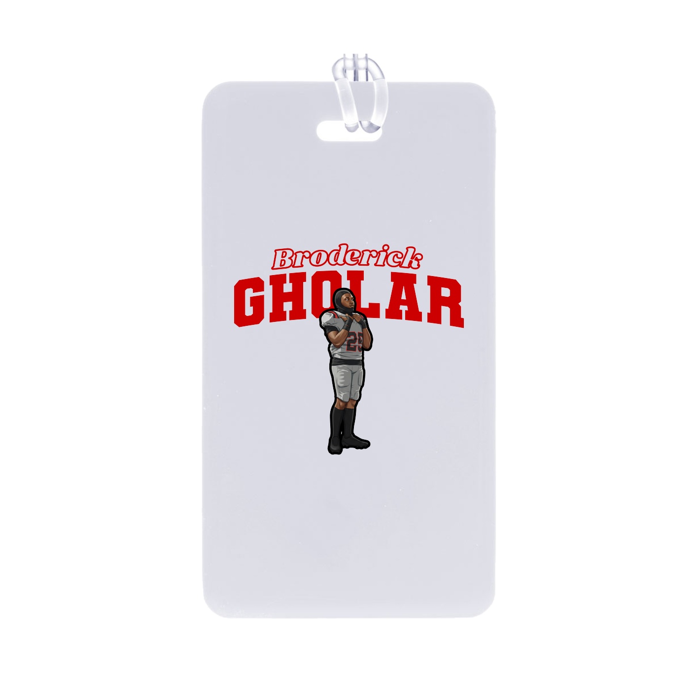 Bag Tag — Name Arch in Classic