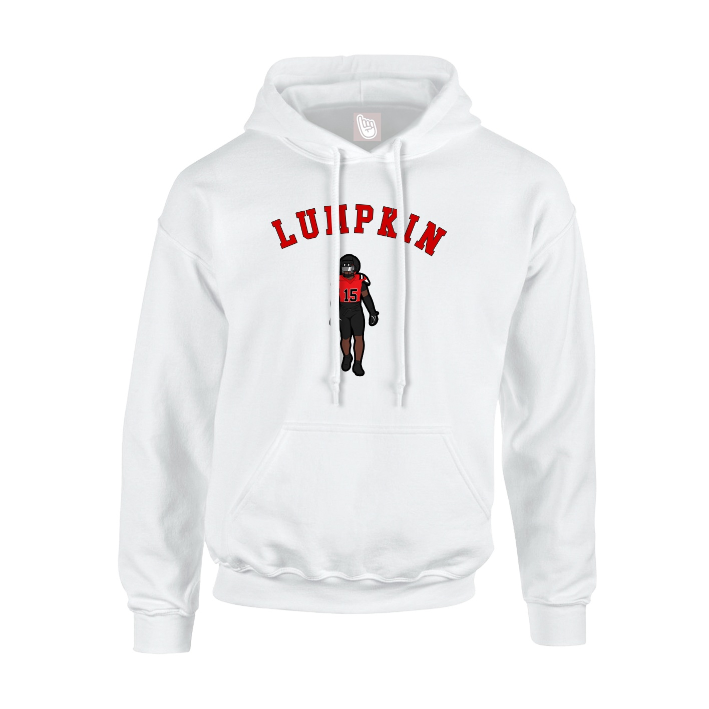 Hoodie — Shirsey Arch in White